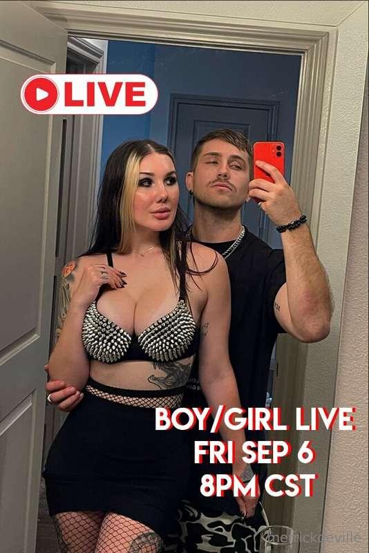 Going LIVE tonight at 8pm CST from my free page @merrickdevi..