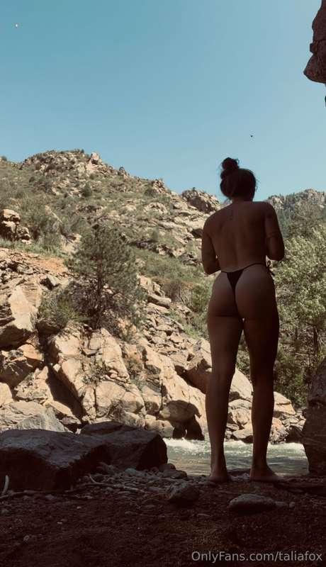 My soul is forever half naked by the river