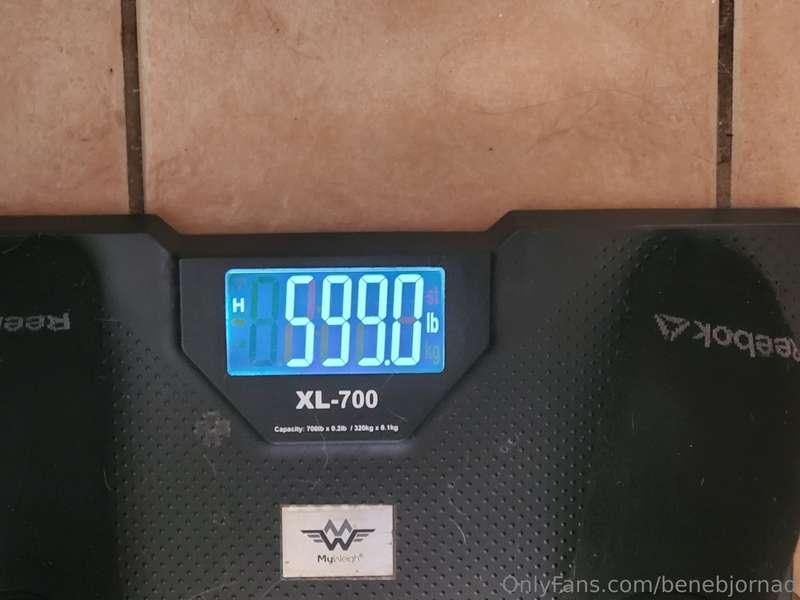 Ahhhh missed the mark by 1lb