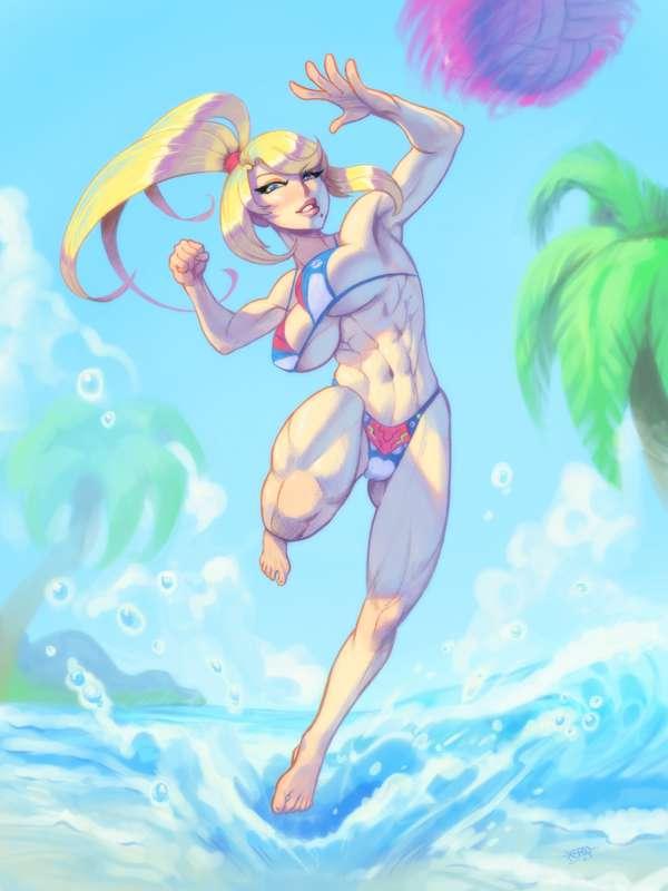 Bounty Hunting Beach Babe