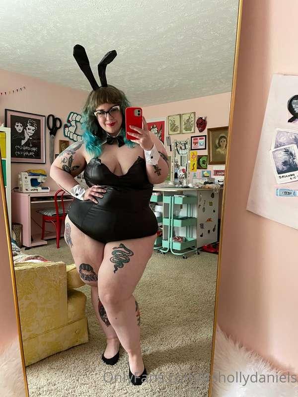 New outfit preview! Have to match my new playboy bunny tatto..