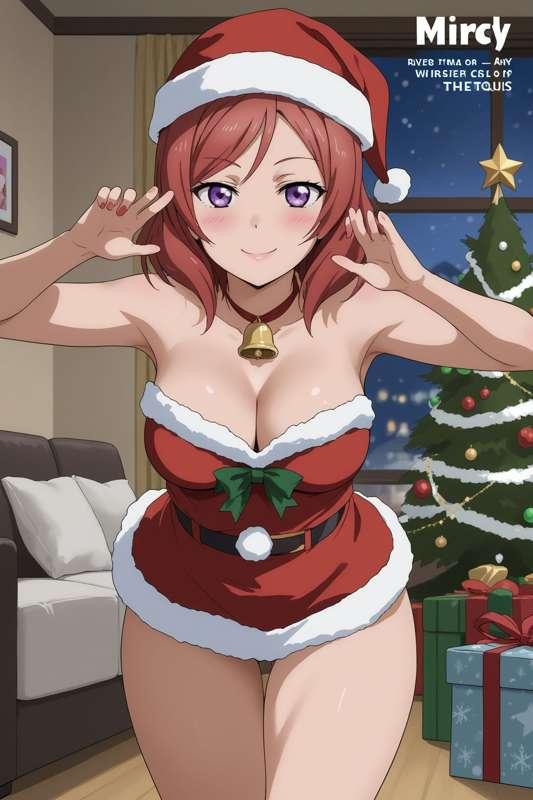 Nishikino Maki Christmas - Love Live NSFW Photobook