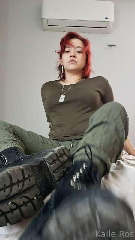Soldier look