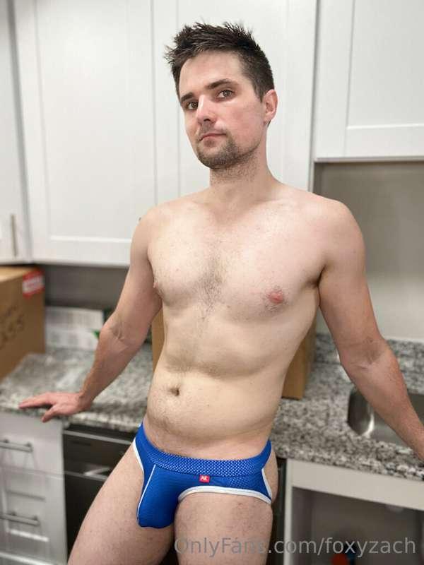 More blue jockstrap pics 💙
