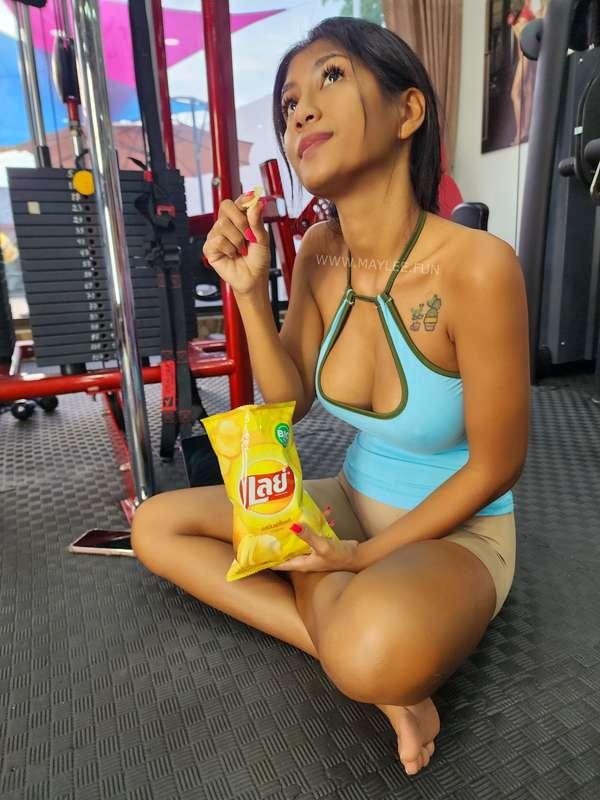 Working out so I can snack it up! 🔥💪