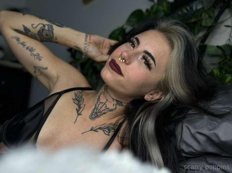 have you ever fantasised about a goth wife waiting for you t..