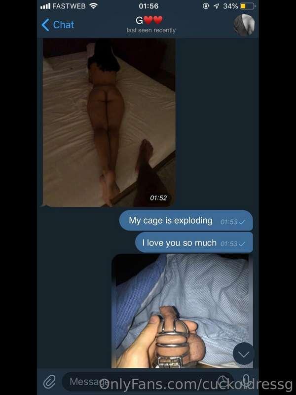 Hotwife texts from last night 🔥🔐