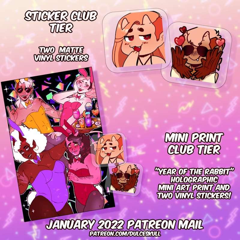 January Patreon Mail
