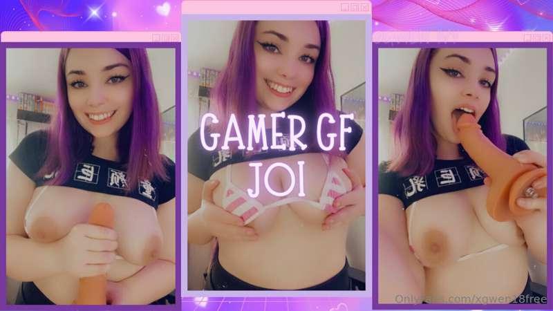 Gamer GF JOI

I love when you play with your cock for me, bu..
