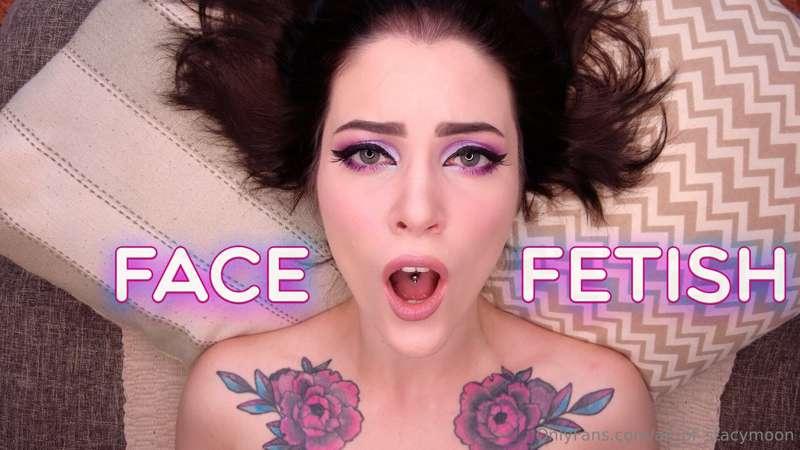 Face fetish video #6 [Custom video] I moan and maintain eye ..