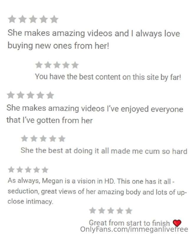 Some of your reviews after watching the exclusive videos ava..