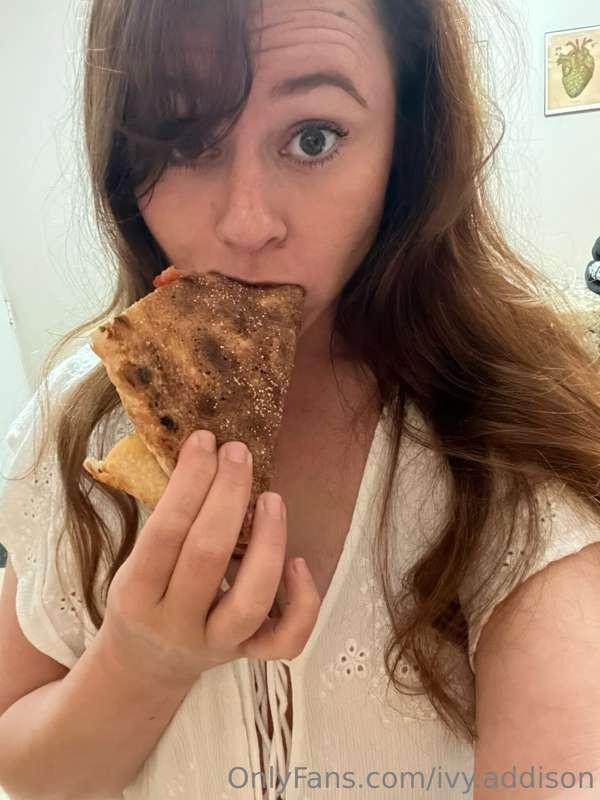 Pizza for breakfast!
