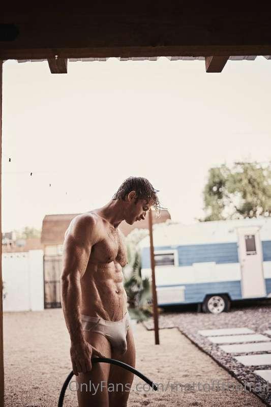 More from @briankaminski… I guess I enjoy hosing off 💦