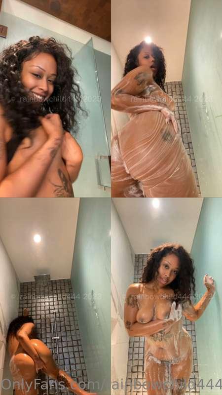 NEW shower FaceTime POV dm for this video. I got soo soapy. ..