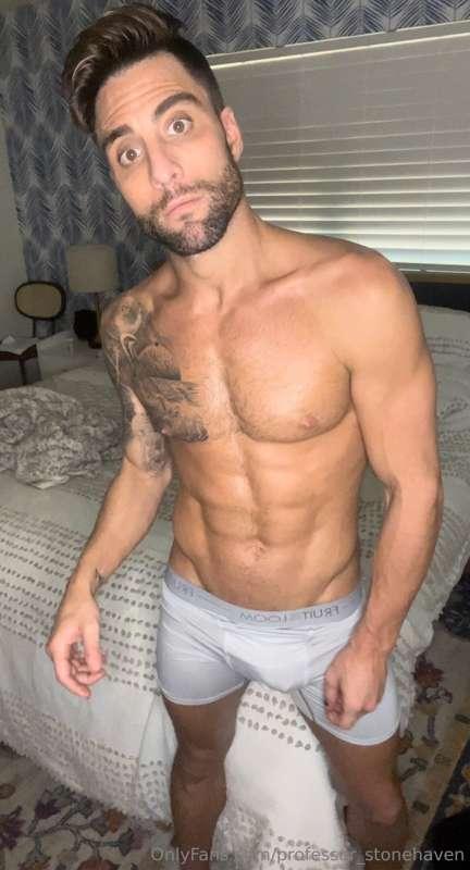 Are you a fan of white briefs?