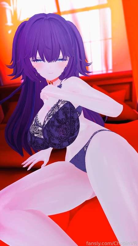 Let's get comfy 💜


#vr #vtuber #anime #hentai #lewdtuber #fyp #boobs #butt