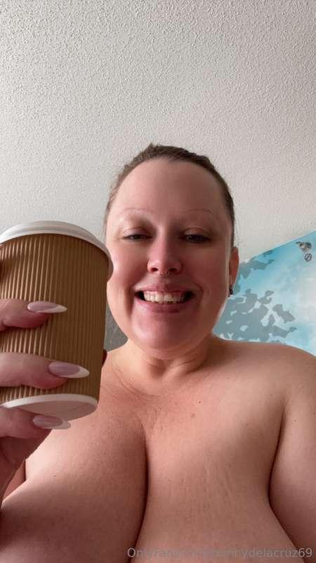 If you want to spoil me with a coffee and breakfast today I'..