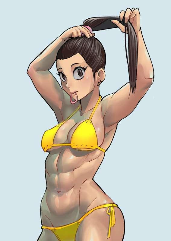 Kimmy hair tie up