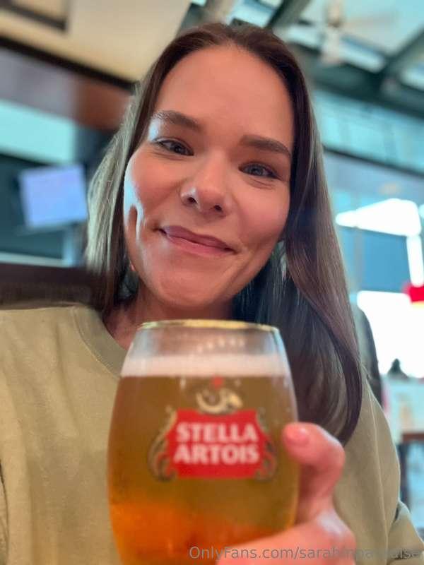 Cheers to you guys!! I’m at the airport with my first holida..