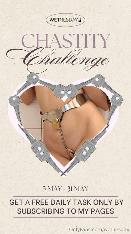 Meanwhile I am picking how to release my chastity from the l..