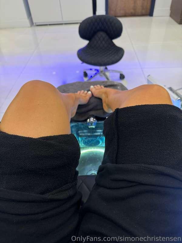 Time for a pedi - my favorite service since it always ends w..