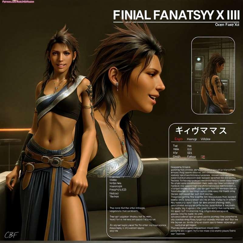 Oerba Yun Fang Final Fantasy XIII Sexy Poses [Gen 2.5]