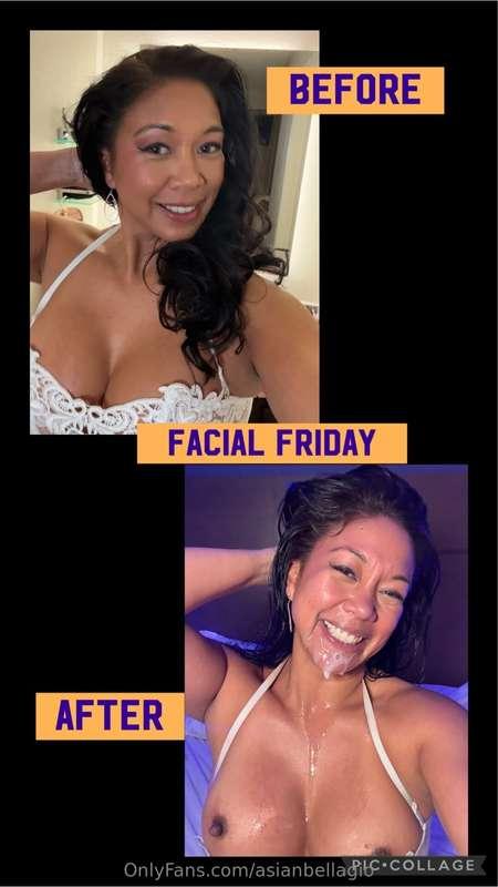 This facial was brought to you by @sabasien20 from my surpri..