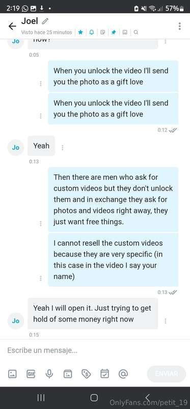 Why do I ask for an advance payment on custom videos... for ..