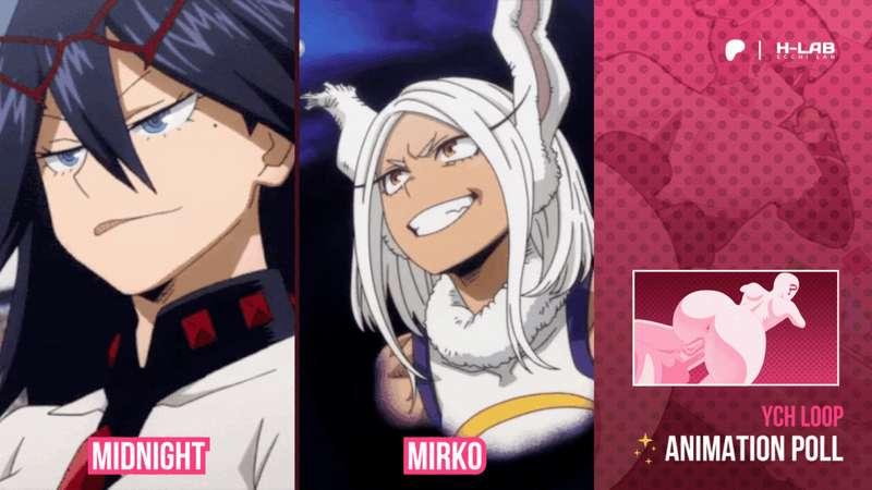 Poll winners Midnight and Mirko!