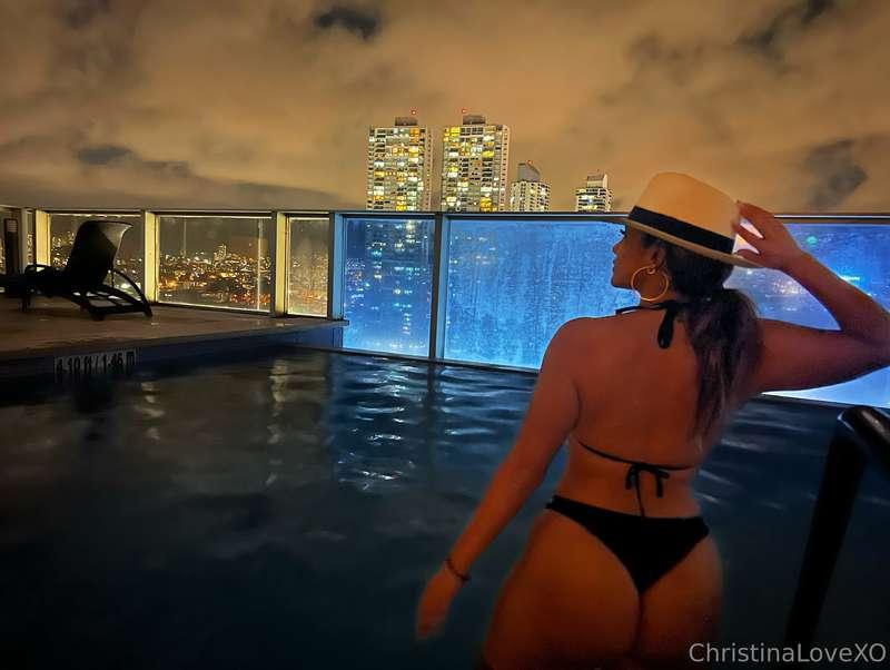 I keep it classy most of the time, but in the pool, I'm sass..