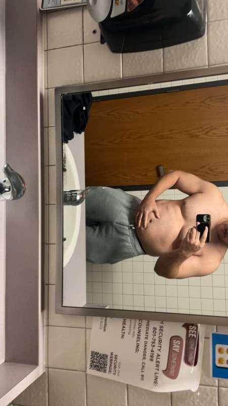 Lil playin with the tummy.