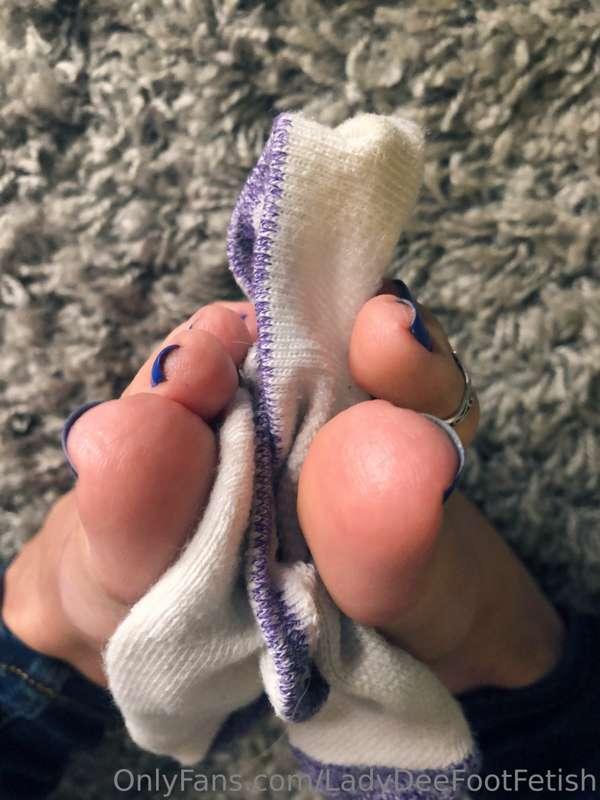 Allowing you to smell my socks and toes at the same time

Ha..