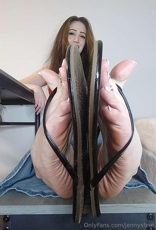 With or without flip flops? 