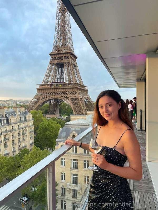 Paris was really romantic but not as sweet as being your gir..