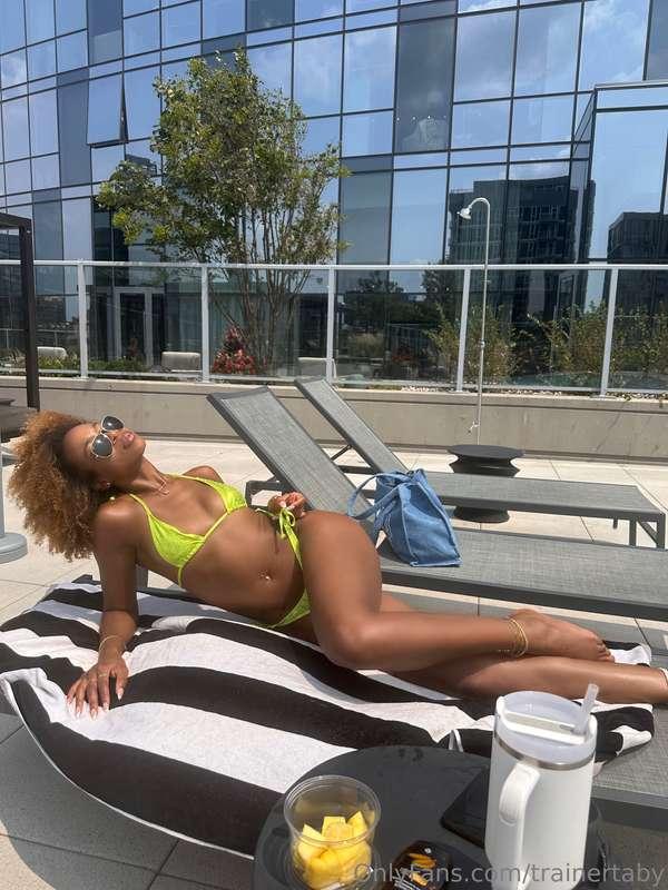 Sunkissed and blissed 🌞