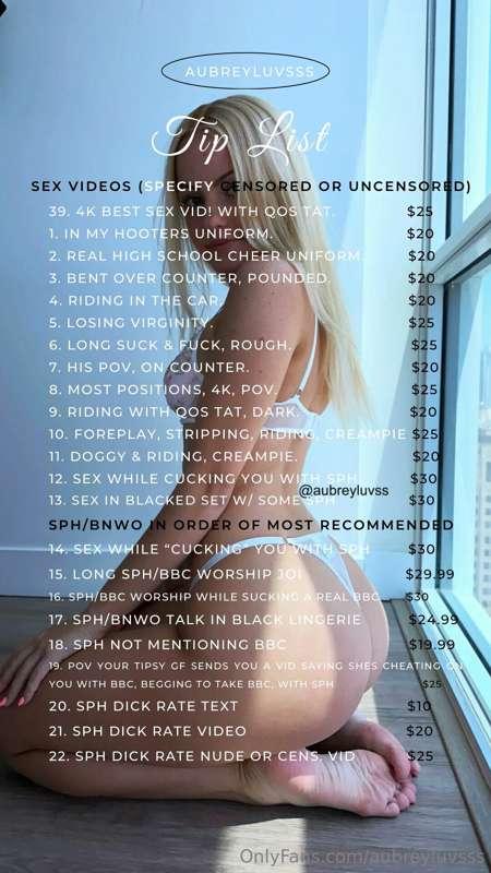 UPDATED MENUS!
-i also sell panties, through telegram only (..