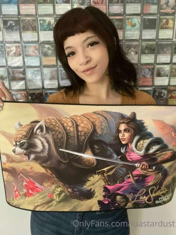 I just wanted to let you know that these playmats are launch..