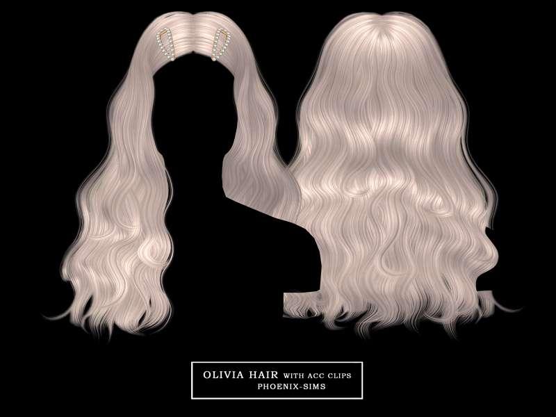 OLIVIA HAIR WITH ACC CLIPS