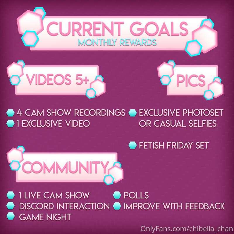 I would also like to briefly talk about my goals to make you..