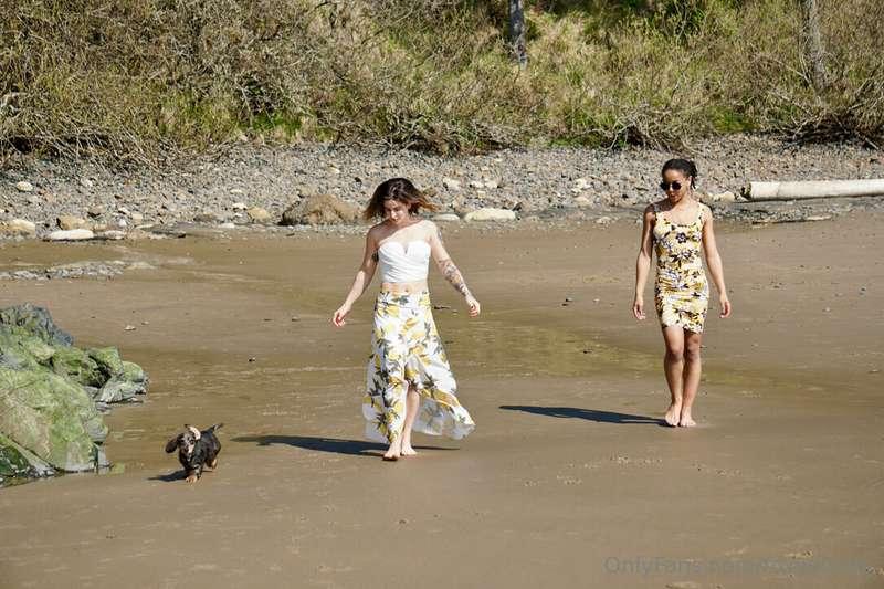 It was a long day at the beach with Eboni and the dogs... bu..