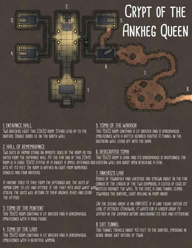 The Crypt of the Ankheg Queen