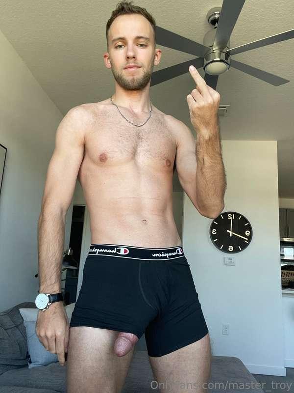 You wish you had a dick as big as mine- instead you’re stuck..