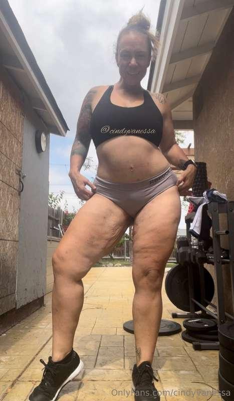 Building up a good sweat 💦💦