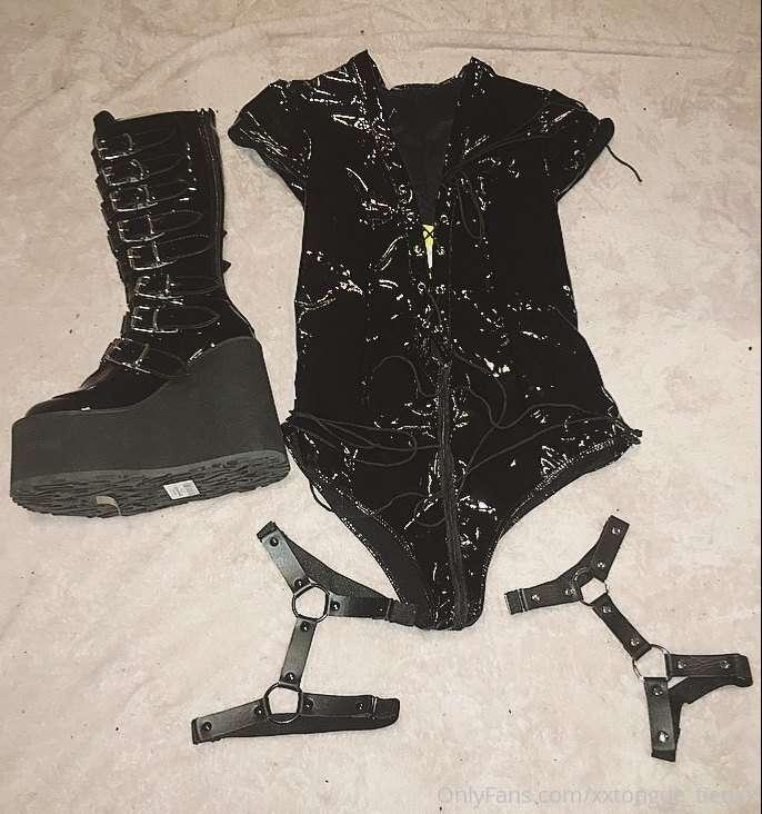 X LEATHER GOTH BABY X 
Can’t wait for a moment to try this o..