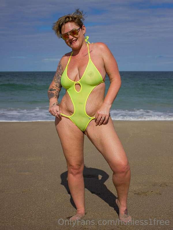 Nothing better then wearing a hot sexy sheer when wet bikini..