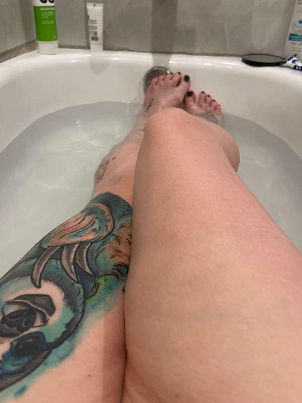 Getting all clean for you 💦