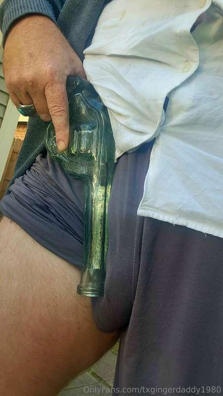 Its actually a pistol shaped tequila bottle I got on my rece..