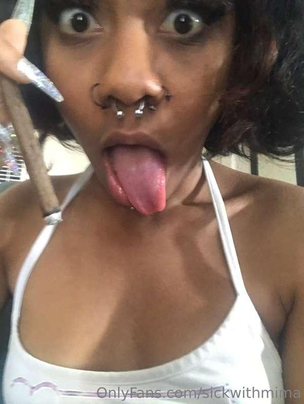 always smoking