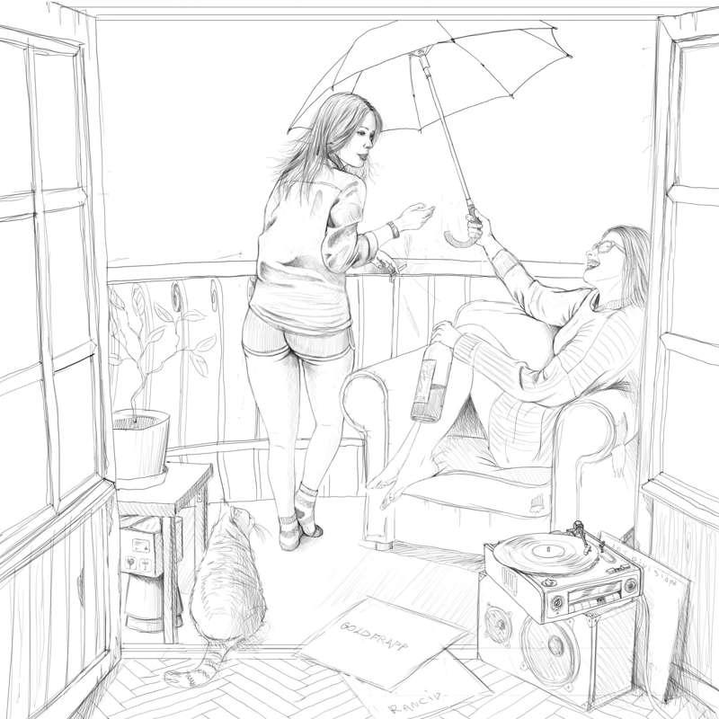 I've been starting new artwork. I think I would try to do a little looped animation🤔

#artist

