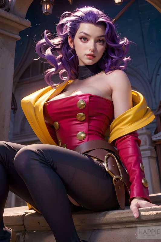HP295 - Rose (Street Fighter), ローズ(ストリートファイター) (75 Images)